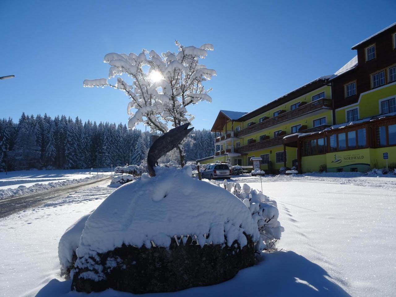 Gasthof-Pension Nordwald Harbach  ภายนอก รูปภาพ